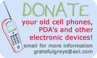 Donate your old cell phones